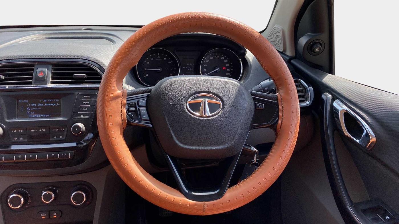 2018 Tata TIGOR XZ PETROL, CNG, Manual, 92,407 km, Steering Wheel Close Up