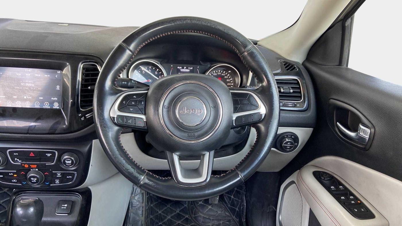2018 Jeep Compass LIMITED 1.4 PETROL AT, Petrol, Automatic, 82,437 km, Steering Wheel Close Up
