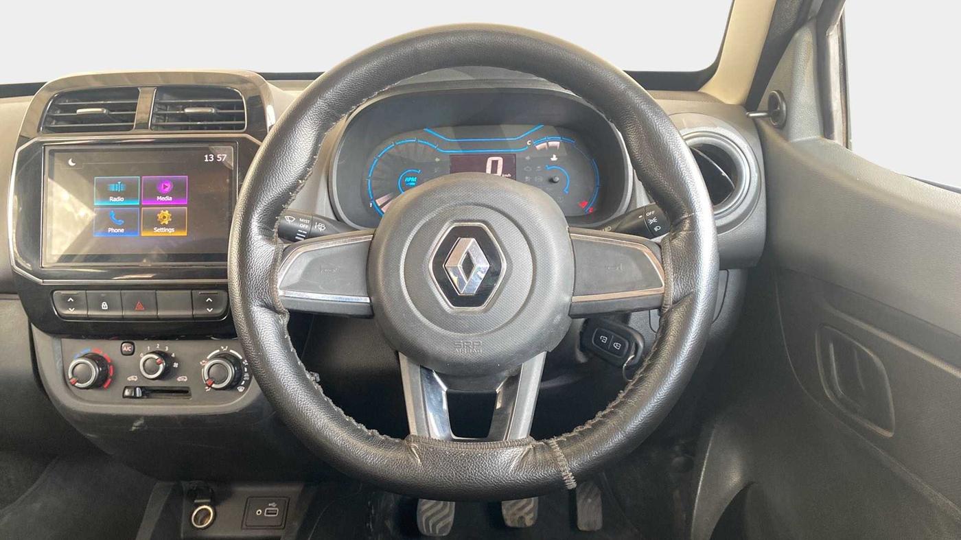 2020 Renault Kwid RXT 1.0 (O), Petrol, Manual, 54,322 km, Steering Wheel Close Up