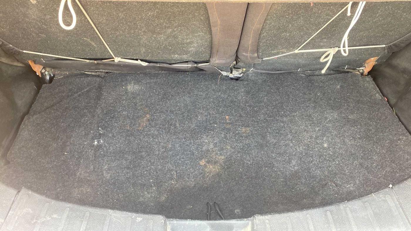 2013 Maruti Wagon R 1.0 VXI, Petrol, Manual, 80,283 km, Boot Inside