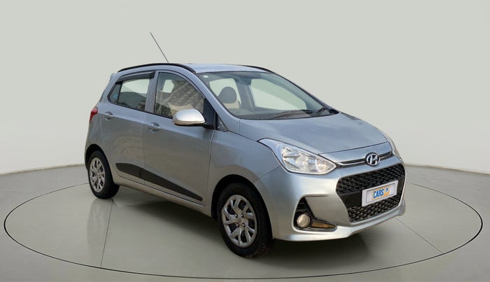 2018 Hyundai Grand i10 SPORTZ 1.2 KAPPA VTVT, Petrol, Manual, 41,245 km, Right Front Diagonal