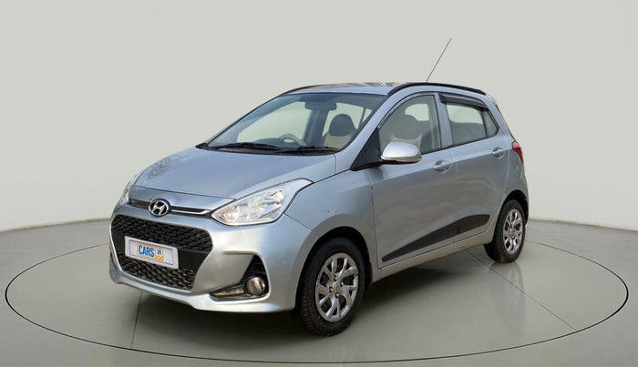 2018 Hyundai Grand i10 SPORTZ 1.2 KAPPA VTVT, Petrol, Manual, 41,245 km, Left Front Diagonal