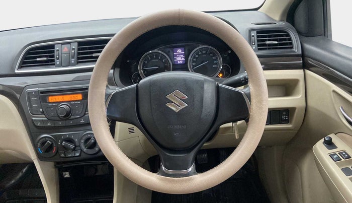 2017 Maruti Ciaz SIGMA 1.4 MT PETROL, Petrol, Manual, 44,091 km, Steering Wheel Close Up