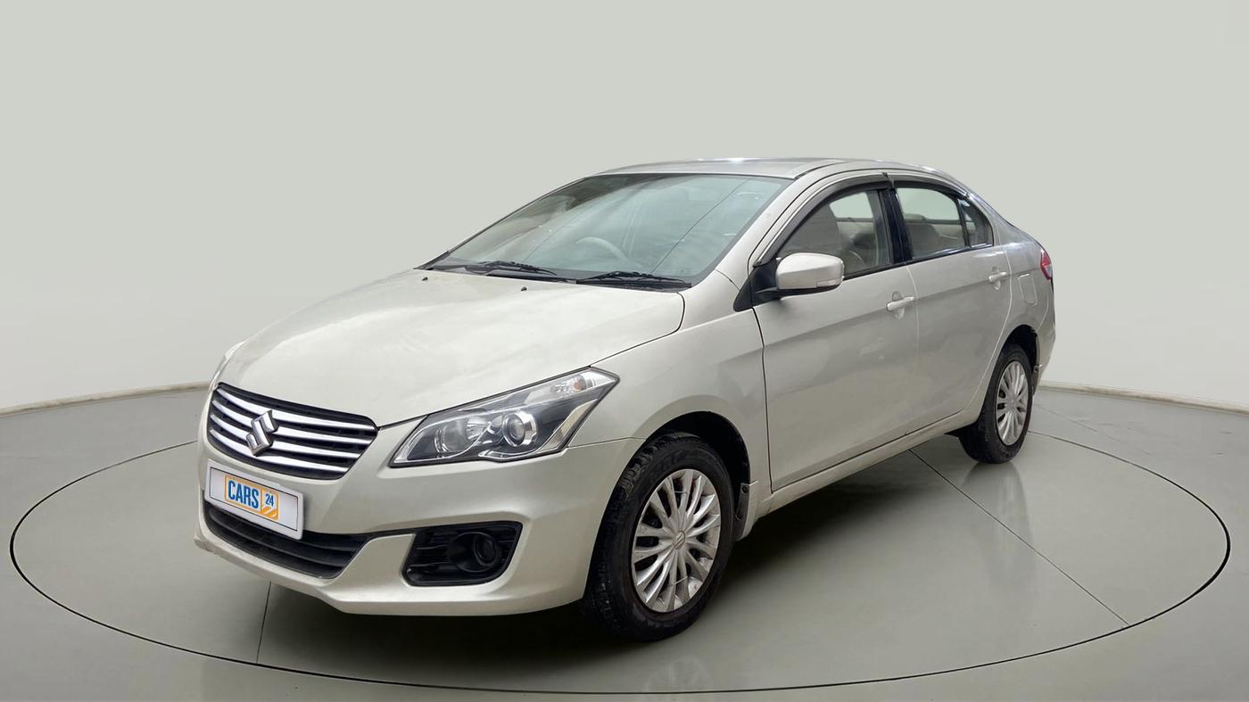 2017 Maruti Ciaz SIGMA 1.4 MT PETROL, Petrol, Manual, 44,091 km, Left Front Diagonal