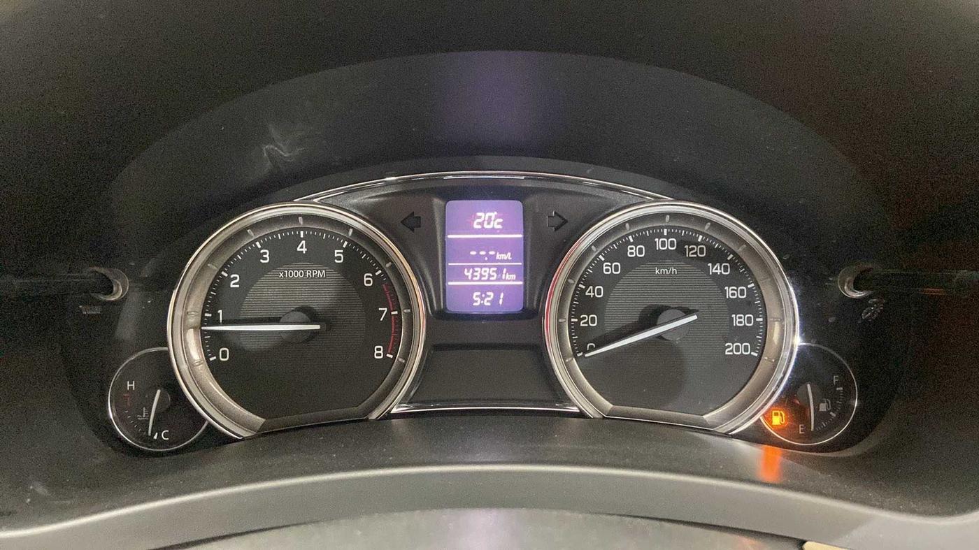 2017 Maruti Ciaz SIGMA 1.4 MT PETROL, Petrol, Manual, 44,091 km, Odometer Image
