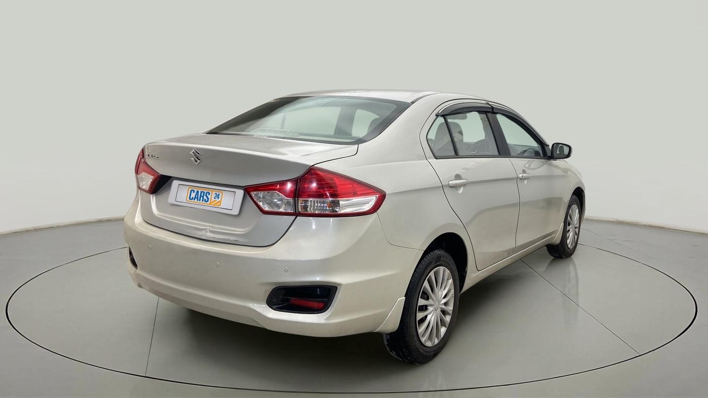 2017 Maruti Ciaz SIGMA 1.4 MT PETROL, Petrol, Manual, 44,091 km, Right Back Diagonal