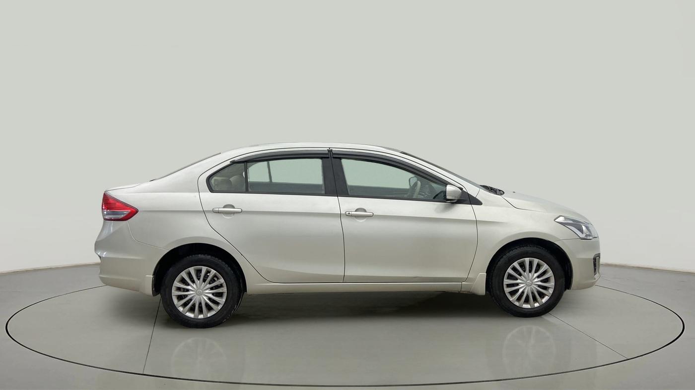 2017 Maruti Ciaz SIGMA 1.4 MT PETROL, Petrol, Manual, 44,091 km, Right Side View