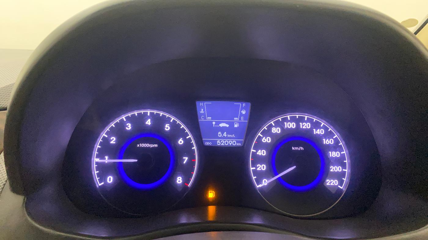 2013 Hyundai Verna FLUIDIC 1.6 VTVT SX, Petrol, Manual, 52,089 km, Odometer Image