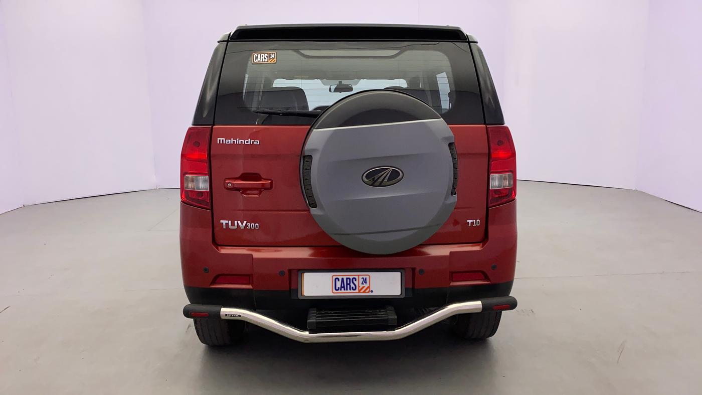 2017 Mahindra TUV300 T10 DUAL TONE, Diesel, Manual, 65,056 km, Back/Rear