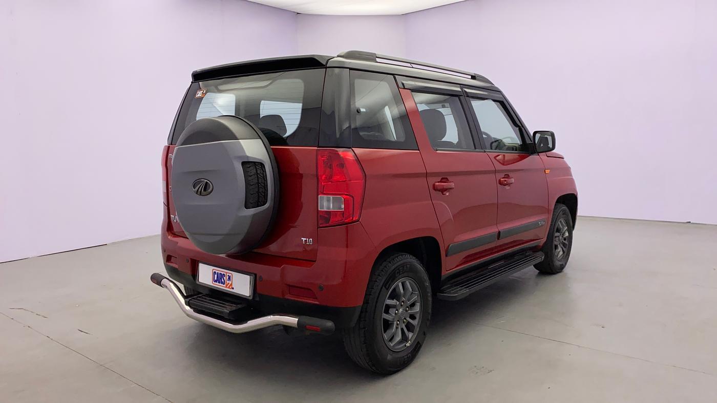 2017 Mahindra TUV300 T10 DUAL TONE, Diesel, Manual, 65,056 km, Right Back Diagonal