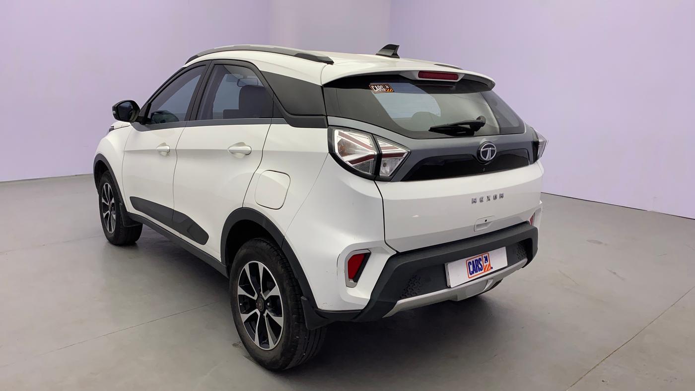 2020 Tata NEXON XZ PLUS PETROL, Petrol, Manual, 52,997 km, Left Back Diagonal