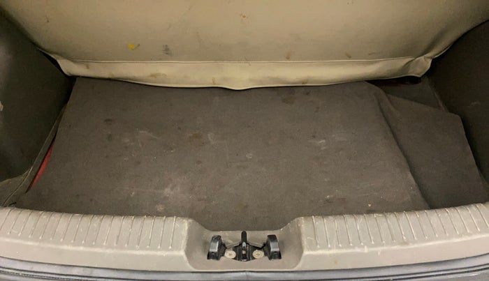 2012 Hyundai i10 SPORTZ 1.2 AT, Petrol, Automatic, 55,310 km, Boot Inside