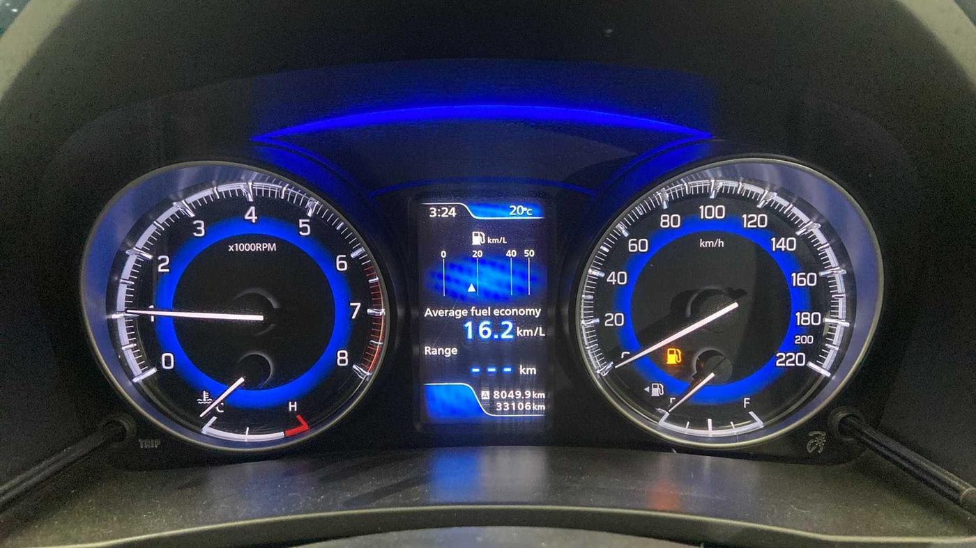 2021 Toyota Glanza G, Petrol, Manual, 33,106 km, Odometer Image