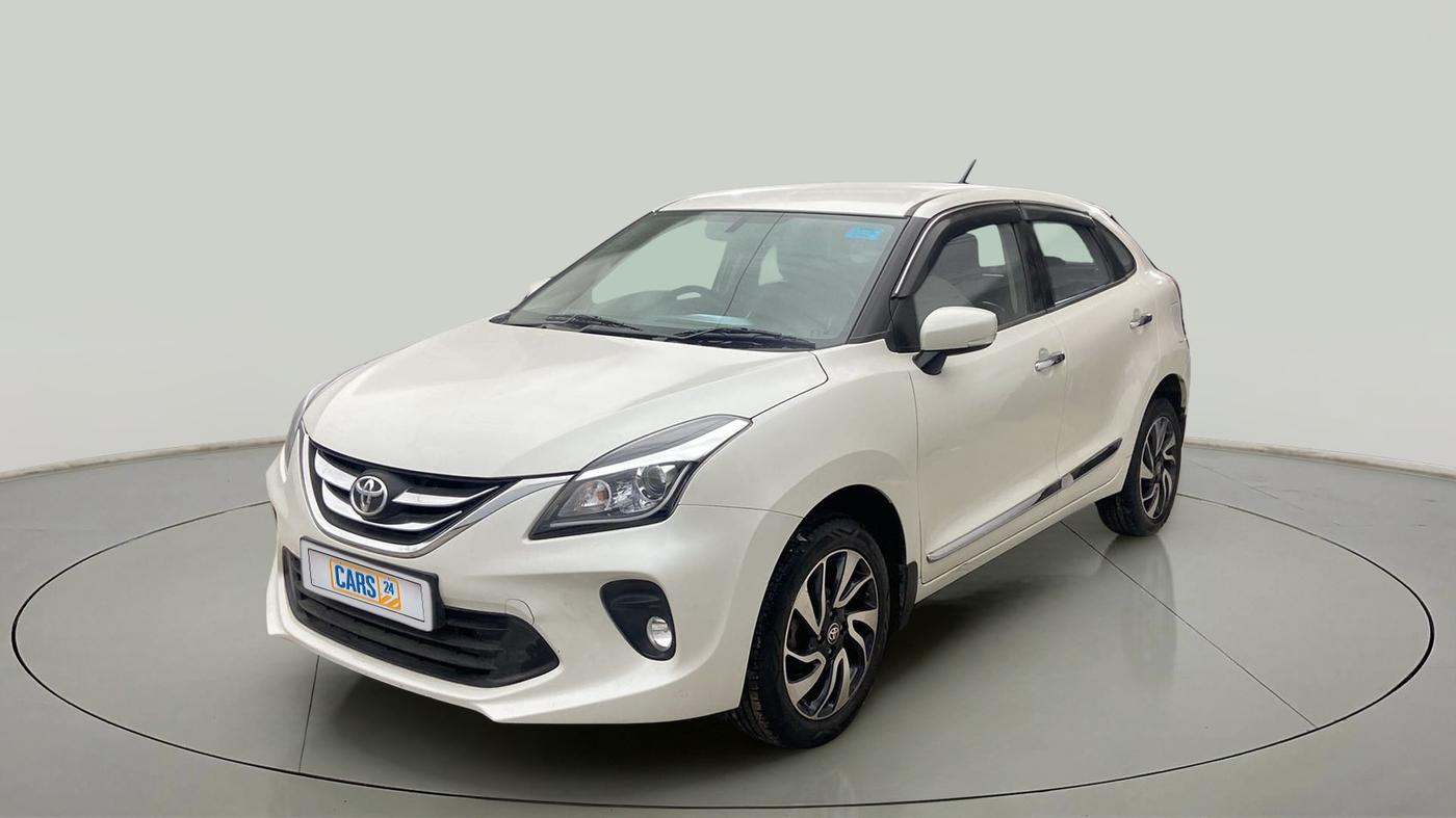 2021 Toyota Glanza G, Petrol, Manual, 33,106 km, Left Front Diagonal