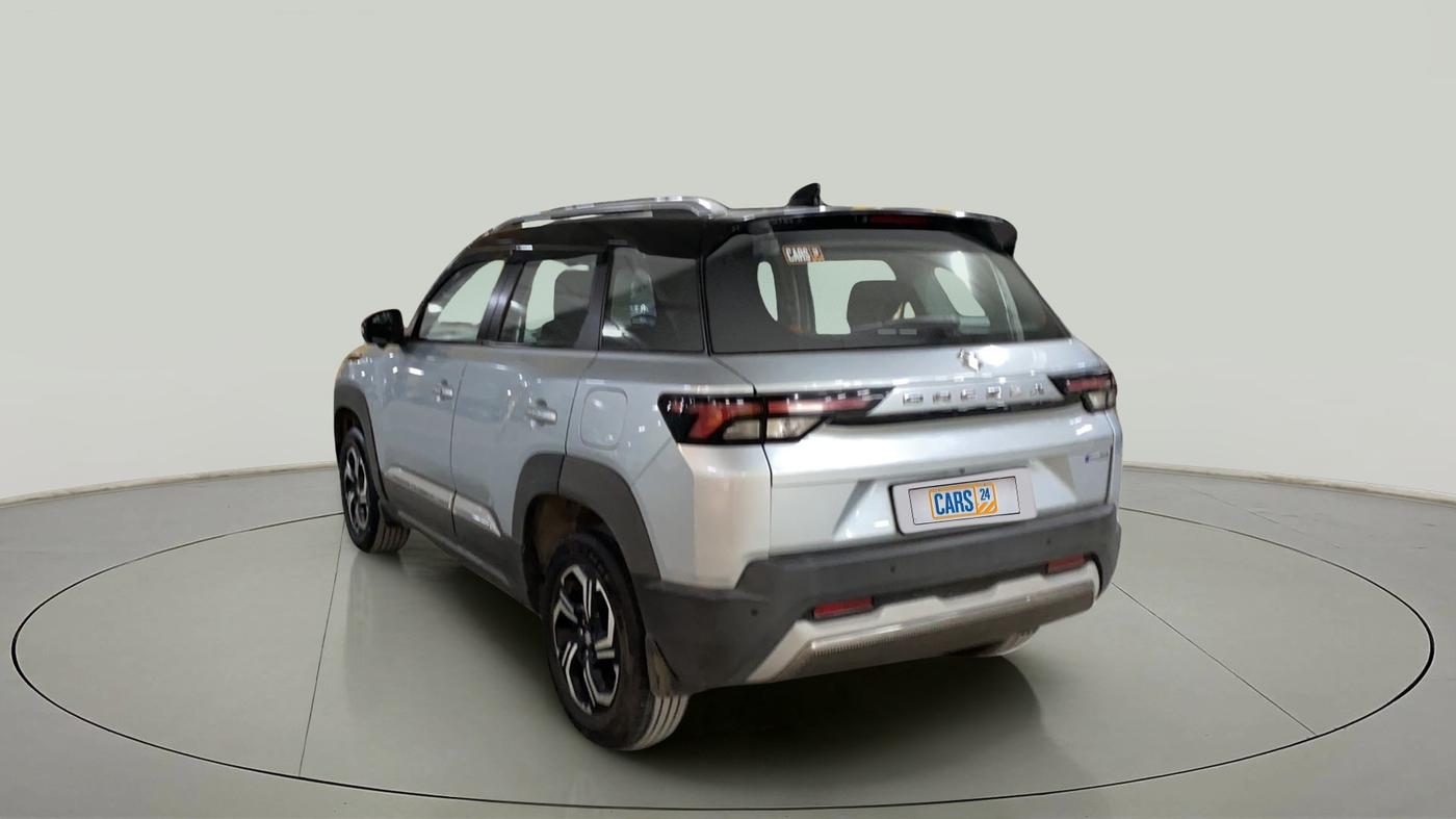 2022 Maruti BREZZA ZXI + SMART HYBRID DUAL TONE, Petrol, Manual, 12,191 km, Left Back Diagonal