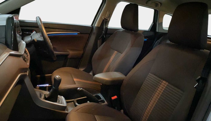 2022 Maruti BREZZA ZXI + SMART HYBRID DUAL TONE, Petrol, Manual, 12,191 km, Right Side Front Door Cabin