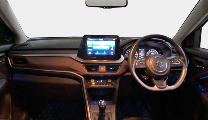 2022 Maruti BREZZA ZXI + SMART HYBRID DUAL TONE, Petrol, Manual, 12,191 km, Dashboard