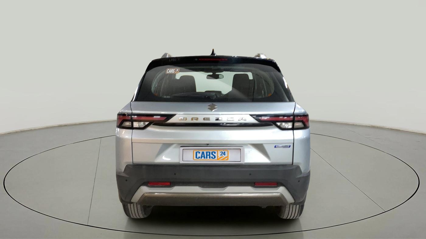 2022 Maruti BREZZA ZXI + SMART HYBRID DUAL TONE, Petrol, Manual, 12,191 km, Back/Rear