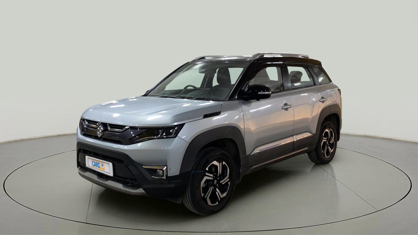 2022 Maruti BREZZA ZXI + SMART HYBRID DUAL TONE, Petrol, Manual, 12,191 km, Left Front Diagonal