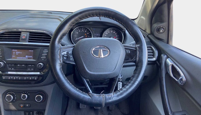 2018 Tata TIGOR XZ PETROL, Petrol, Manual, 52,691 km, Steering Wheel Close Up