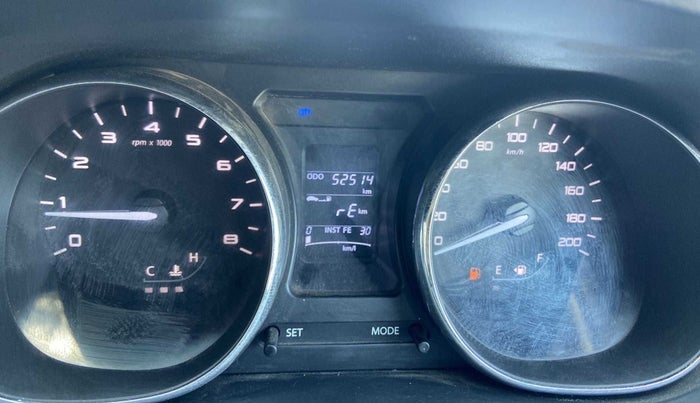 2018 Tata TIGOR XZ PETROL, Petrol, Manual, 52,691 km, Odometer Image