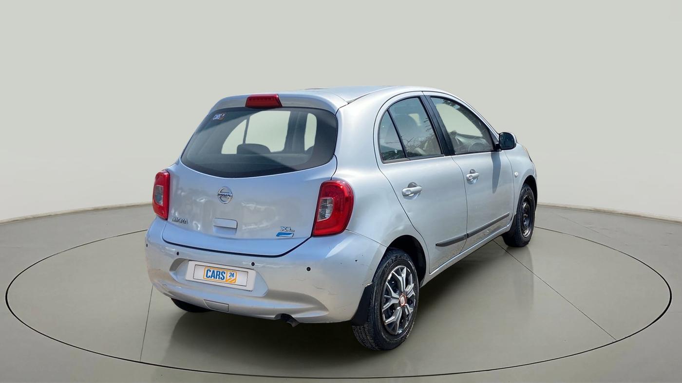 2018 Nissan Micra XL CVT, CNG, Automatic, 61,391 km, Right Back Diagonal
