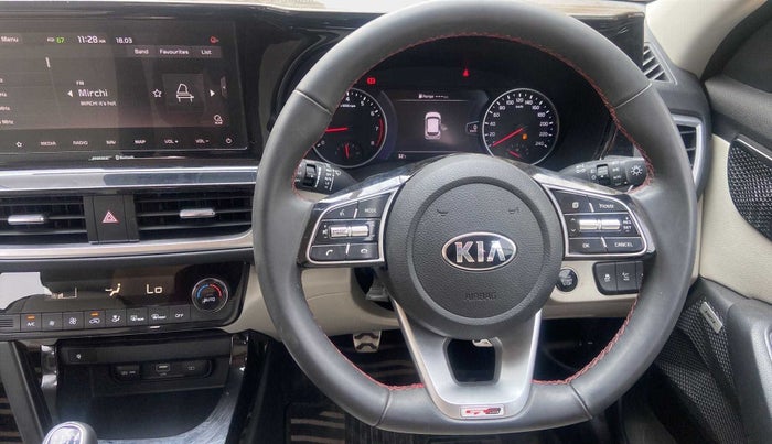 2019 KIA SELTOS GTX PLUS 1.4 PETROL, Petrol, Manual, 11,941 km, Steering Wheel Close Up