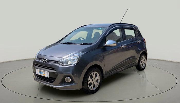 2015 Hyundai Grand i10 SPORTZ 1.2 KAPPA VTVT, Petrol, Manual, 40,491 km, Left Front Diagonal