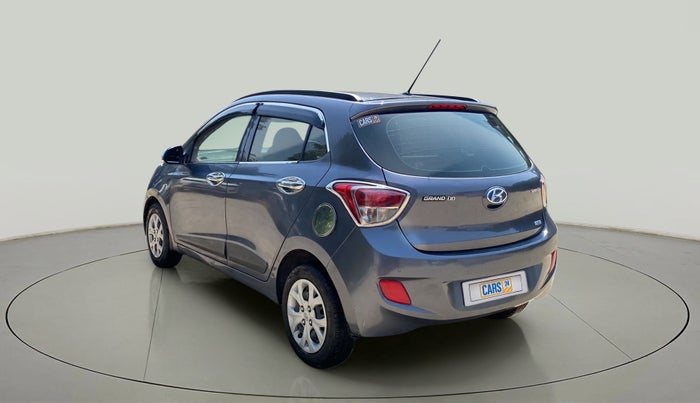 2015 Hyundai Grand i10 SPORTZ 1.2 KAPPA VTVT, Petrol, Manual, 40,491 km, Left Back Diagonal