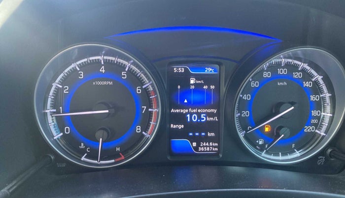 2019 Maruti Baleno ALPHA PETROL 1.2, Petrol, Manual, 36,577 km, Odometer Image