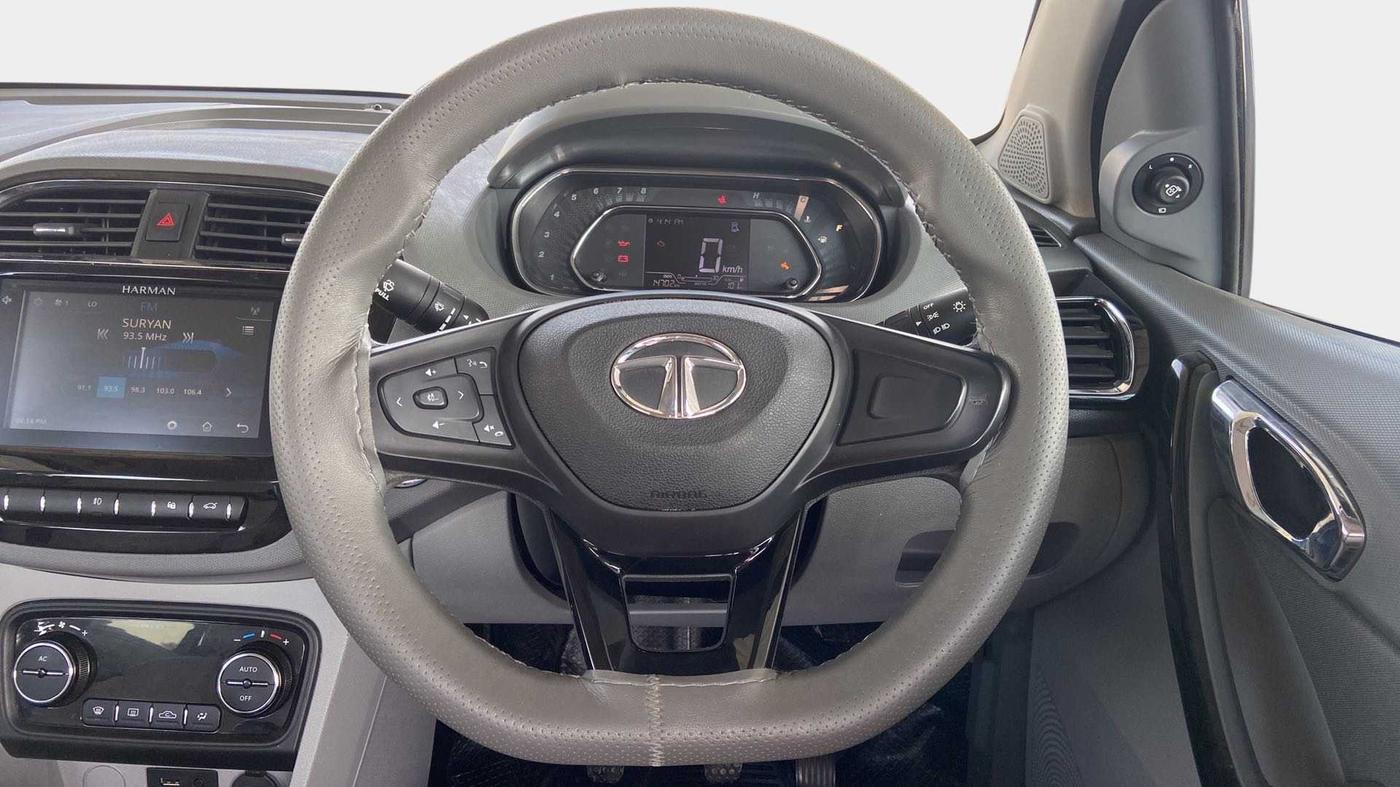 2021 Tata TIGOR XZ PLUS PETROL, Petrol, Manual, 14,713 km, Steering Wheel Close Up