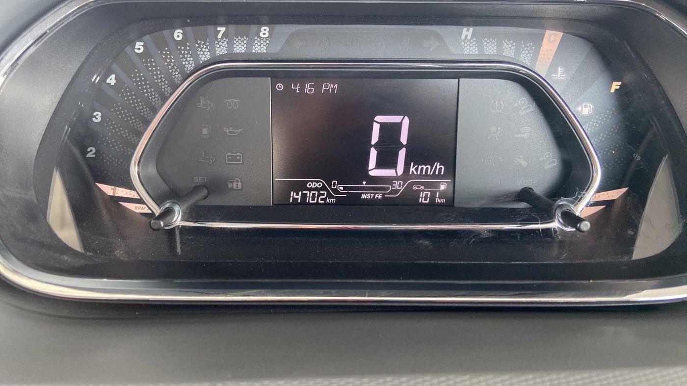 2021 Tata TIGOR XZ PLUS PETROL, Petrol, Manual, 14,713 km, Odometer Image