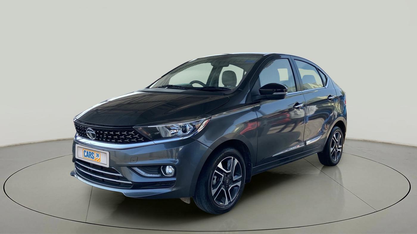 2021 Tata TIGOR XZ PLUS PETROL, Petrol, Manual, 14,713 km, Left Front Diagonal