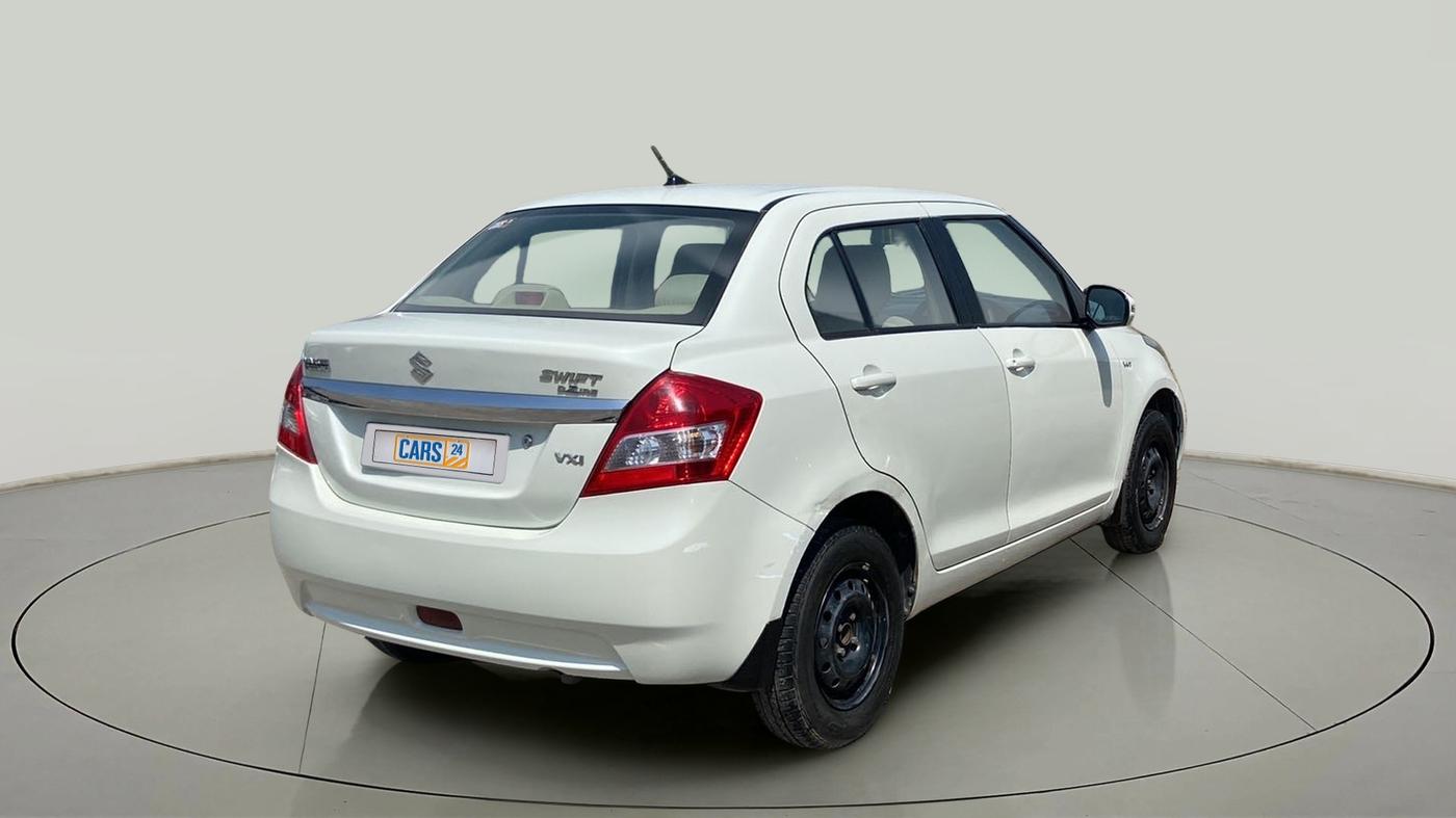 2013 Maruti Swift Dzire VXI, Petrol, Manual, 89,512 km, Right Back Diagonal