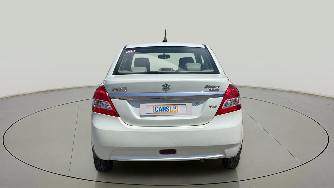 2013 Maruti Swift Dzire VXI, Petrol, Manual, 89,512 km, Back/Rear