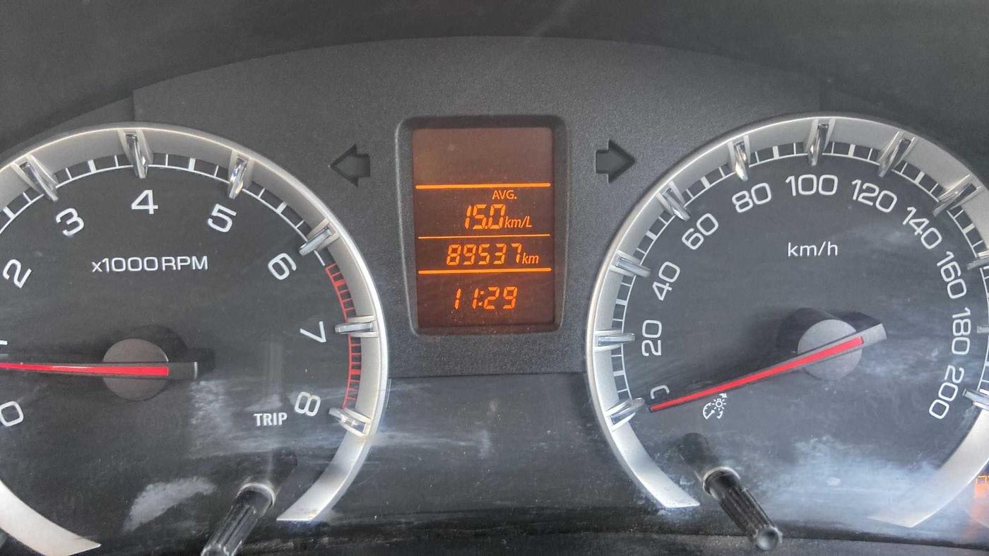 2013 Maruti Swift Dzire VXI, Petrol, Manual, 89,512 km, Odometer Image