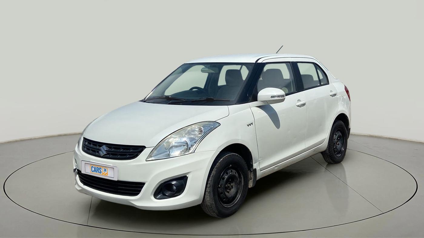 2013 Maruti Swift Dzire VXI, Petrol, Manual, 89,512 km, Left Front Diagonal