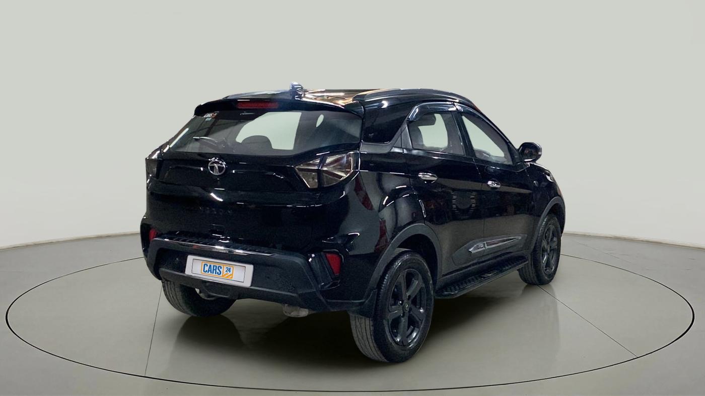 2022 Tata NEXON XZ PLUS (PREMIUM) DARK EDITION PETROL, Petrol, Manual, 27,079 km, Right Back Diagonal