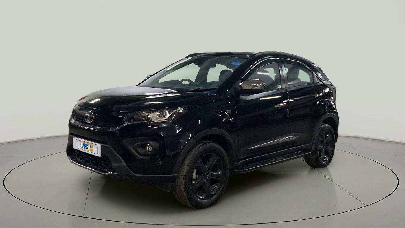 2022 Tata NEXON XZ PLUS (PREMIUM) DARK EDITION PETROL, Petrol, Manual, 27,079 km, Left Front Diagonal