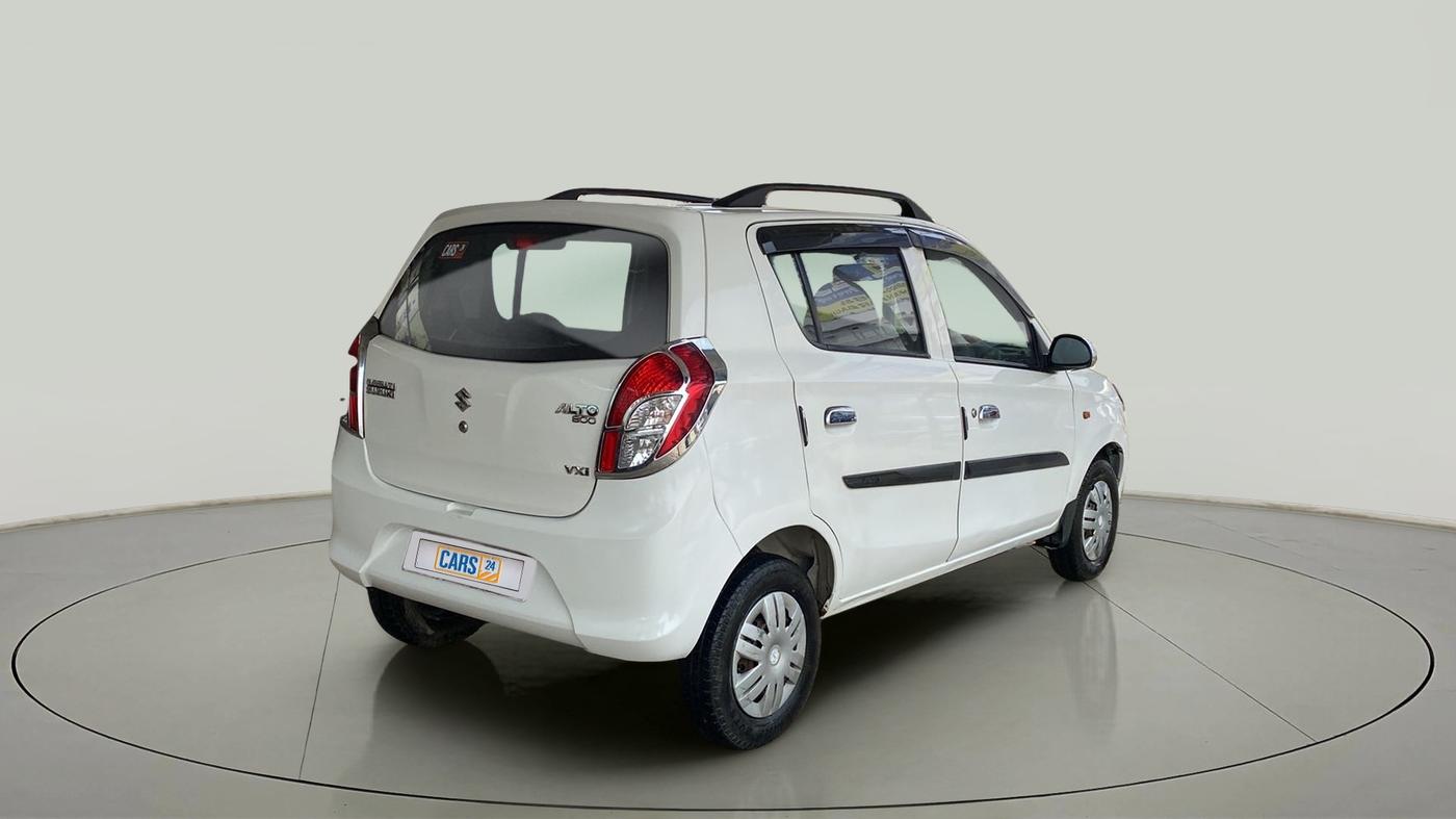 2018 Maruti Alto 800 VXI, Petrol, Manual, 39,599 km, Right Back Diagonal