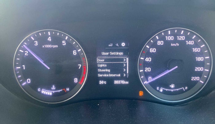 2016 Hyundai Elite i20 ASTA 1.2 (O), Petrol, Manual, 38,217 km, Odometer Image