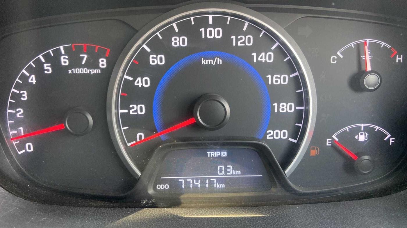 2014 Hyundai Grand i10 SPORTZ 1.2 KAPPA VTVT, Petrol, Manual, 77,393 km, Odometer Image