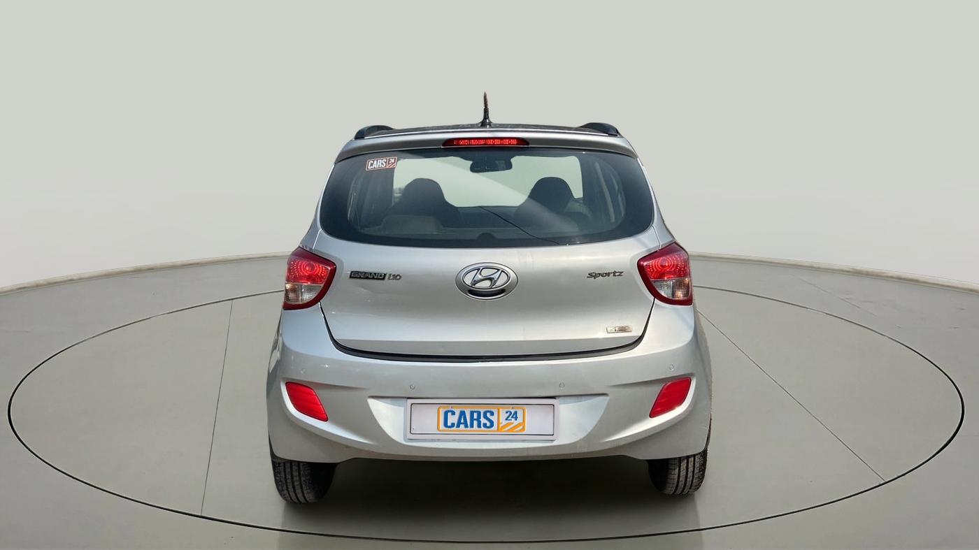 2014 Hyundai Grand i10 SPORTZ 1.2 KAPPA VTVT, Petrol, Manual, 77,393 km, Back/Rear
