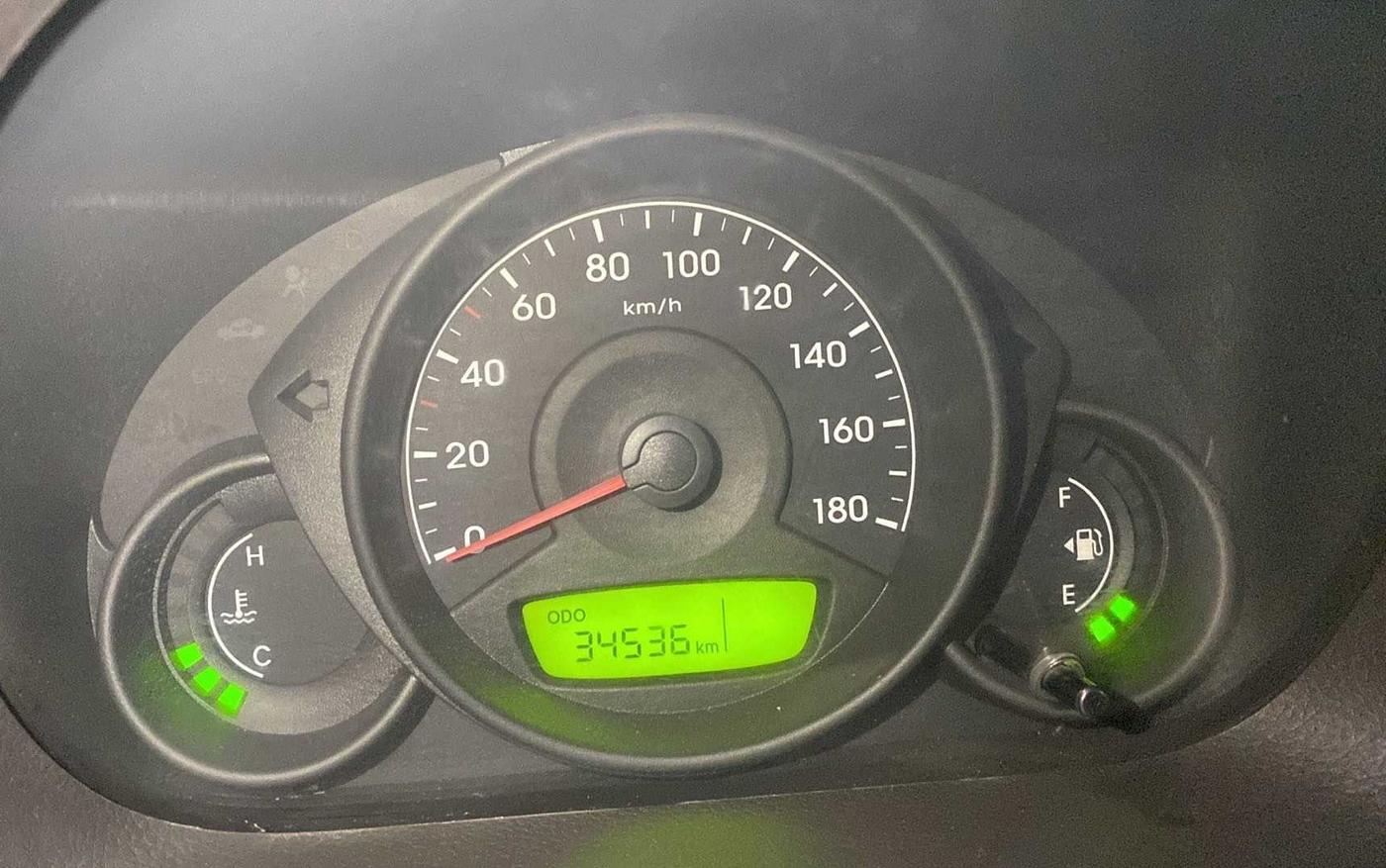 2013 Hyundai Eon ERA +, Petrol, Manual, 34,511 km, Odometer Image