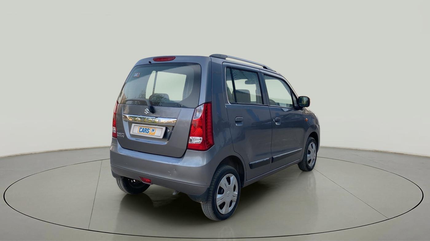 2014 Maruti Wagon R 1.0 VXI, Petrol, Manual, 34,408 km, Right Back Diagonal