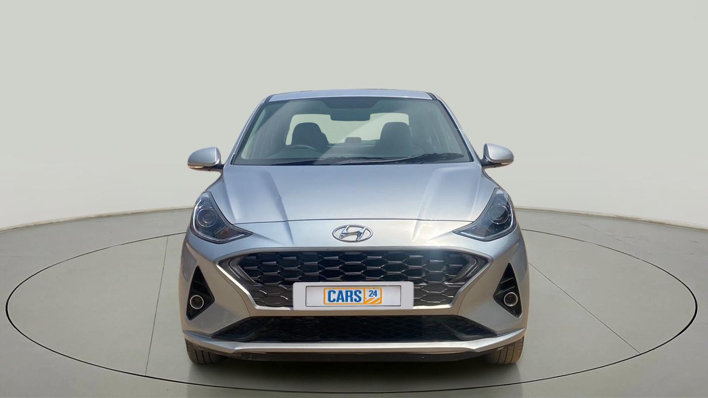 2020 Hyundai AURA SX PLUS 1.2 AMT, Petrol, Automatic, 12,465 km, Front