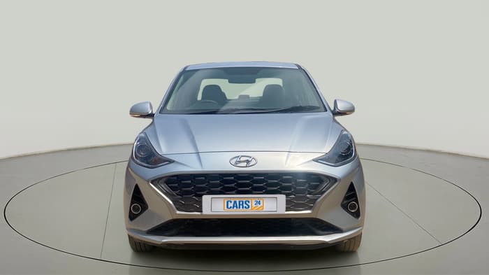 2020 Hyundai AURA SX PLUS 1.2 AMT, Petrol, Automatic, 12,465 km, Front