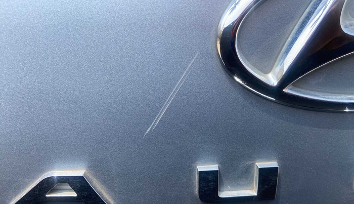 2020 Hyundai AURA SX PLUS 1.2 AMT, Petrol, Automatic, 12,465 km, Dicky (Boot door) - Minor scratches