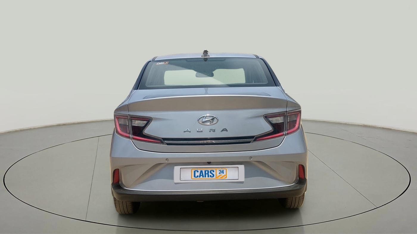 2020 Hyundai AURA SX PLUS 1.2 AMT, Petrol, Automatic, 12,465 km, Back/Rear