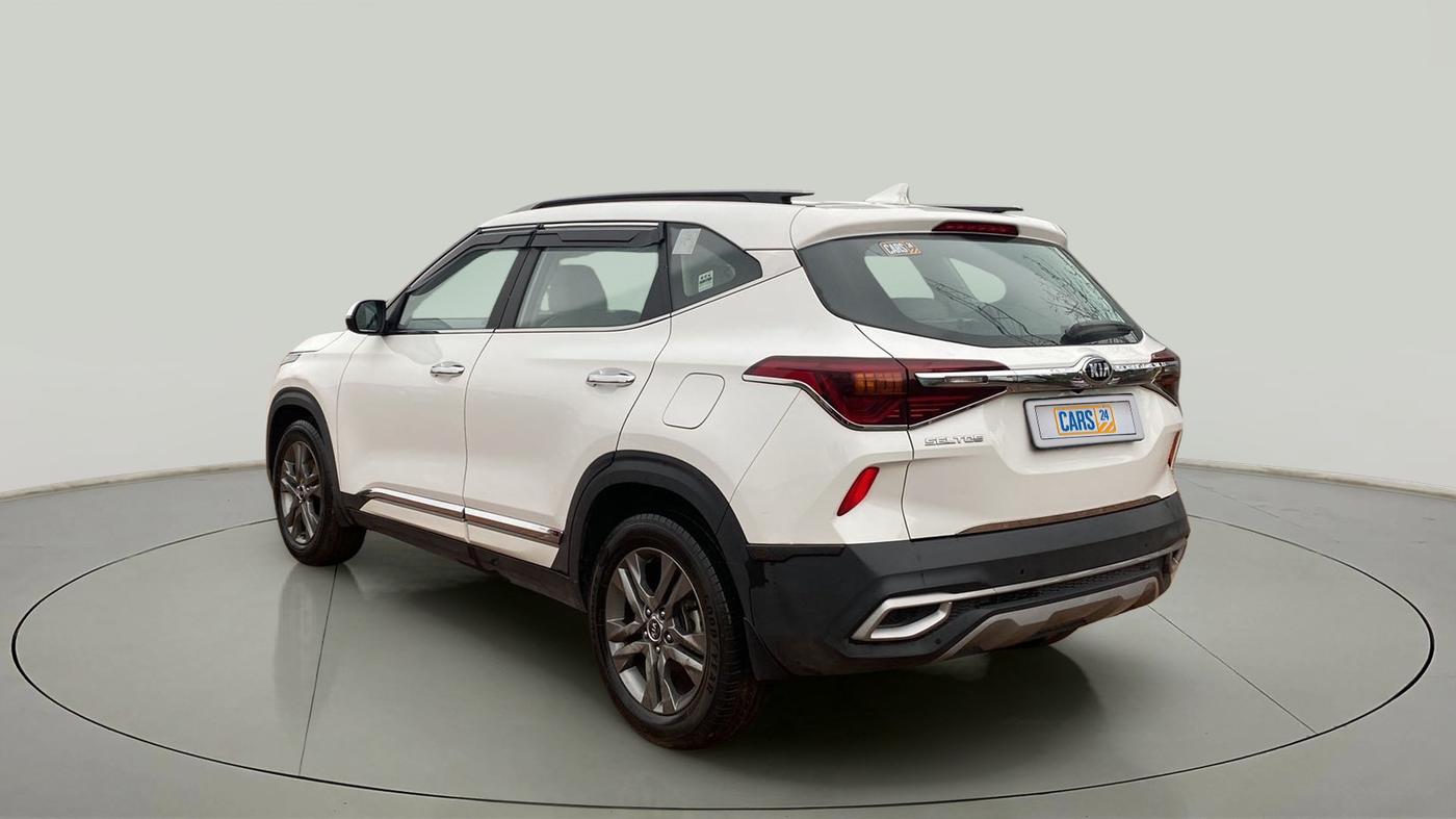 2021 KIA SELTOS HTX 1.5 PETROL, Petrol, Manual, 20,109 km, Left Back Diagonal